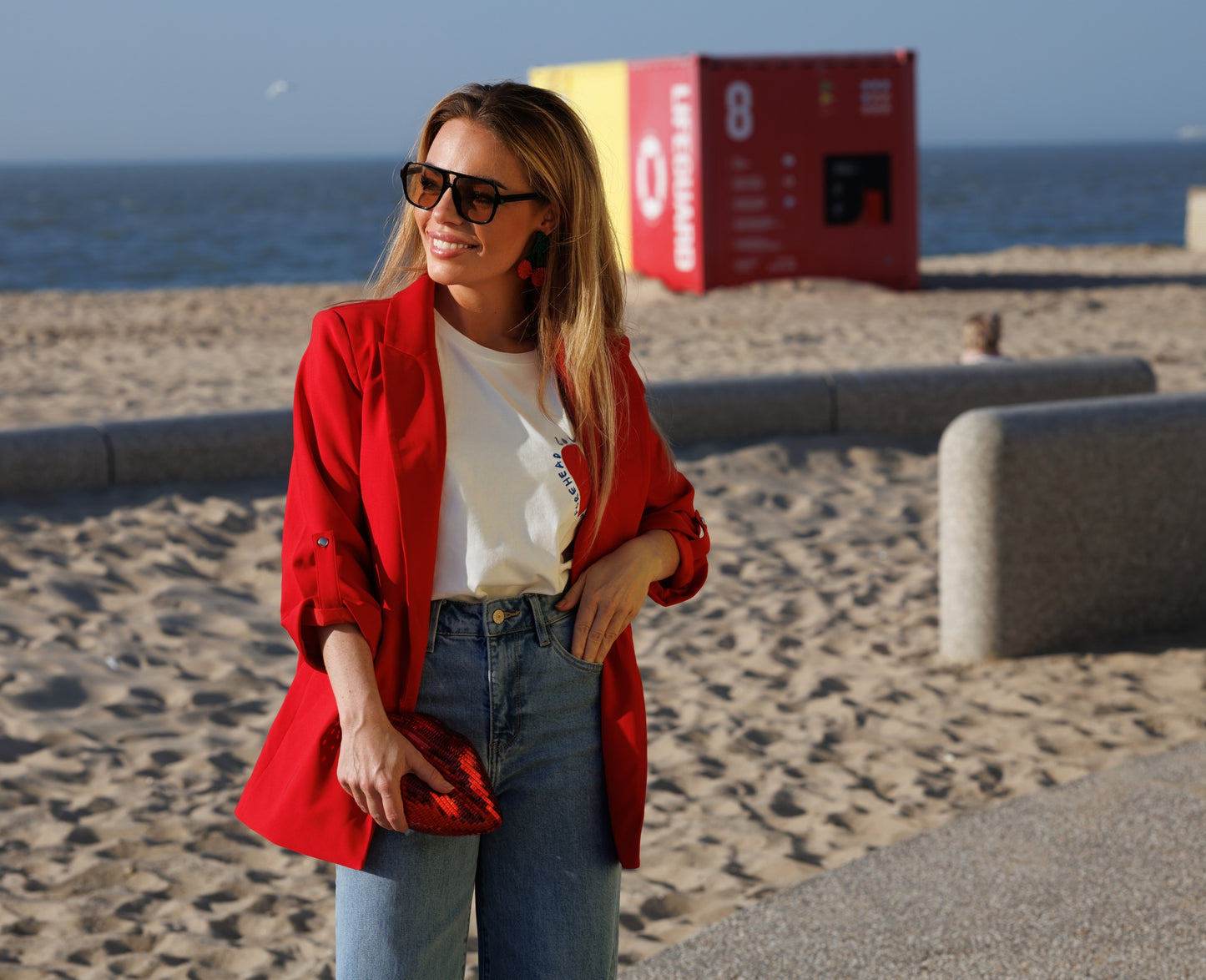 Blazer rood
