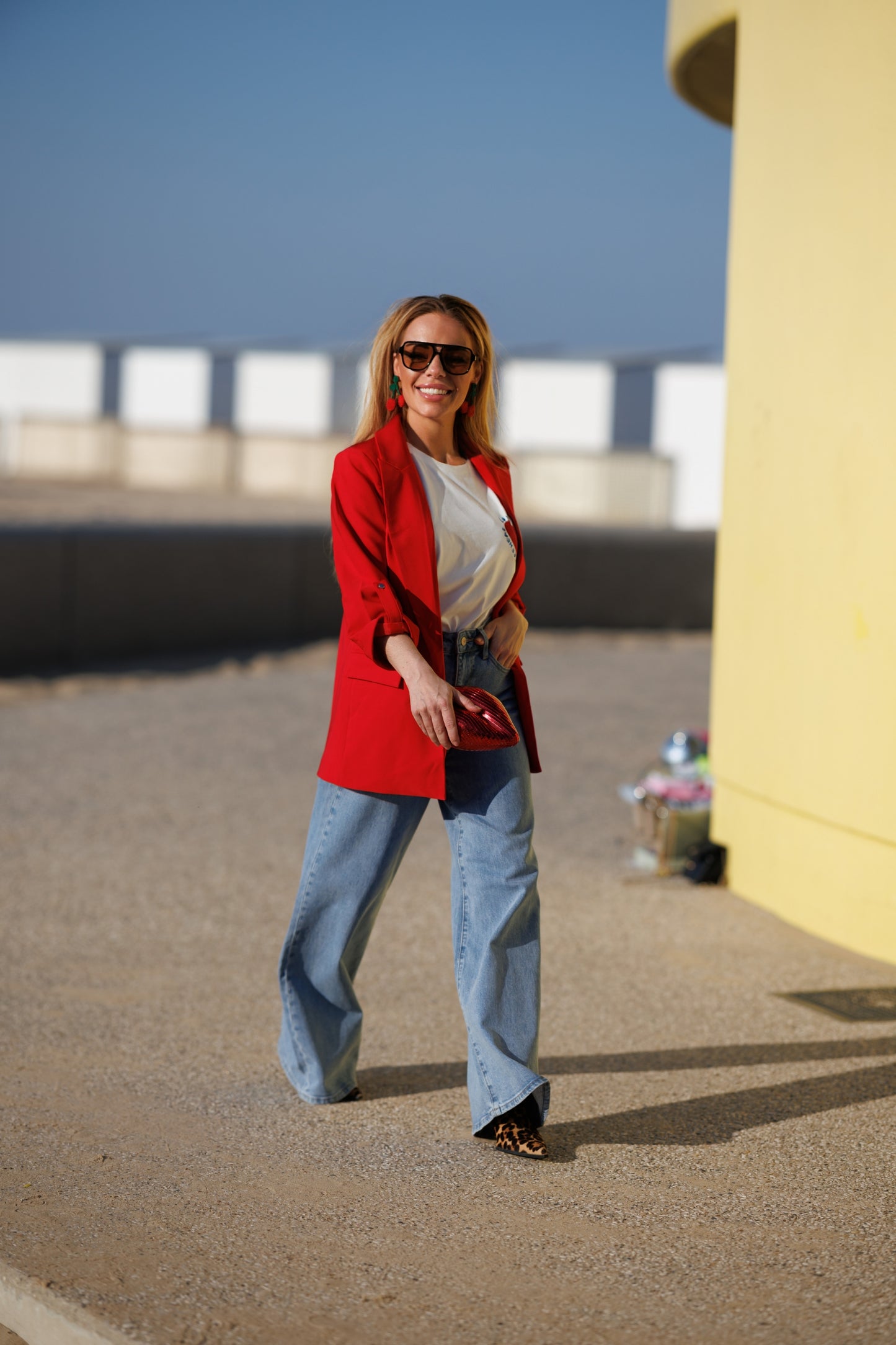 Blazer rood