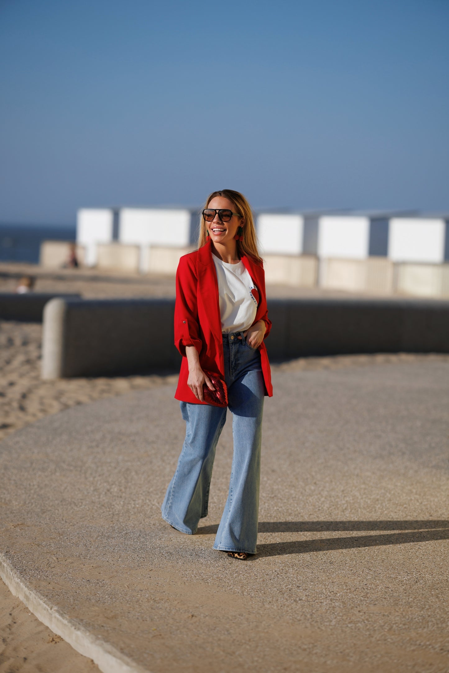 Blazer rood