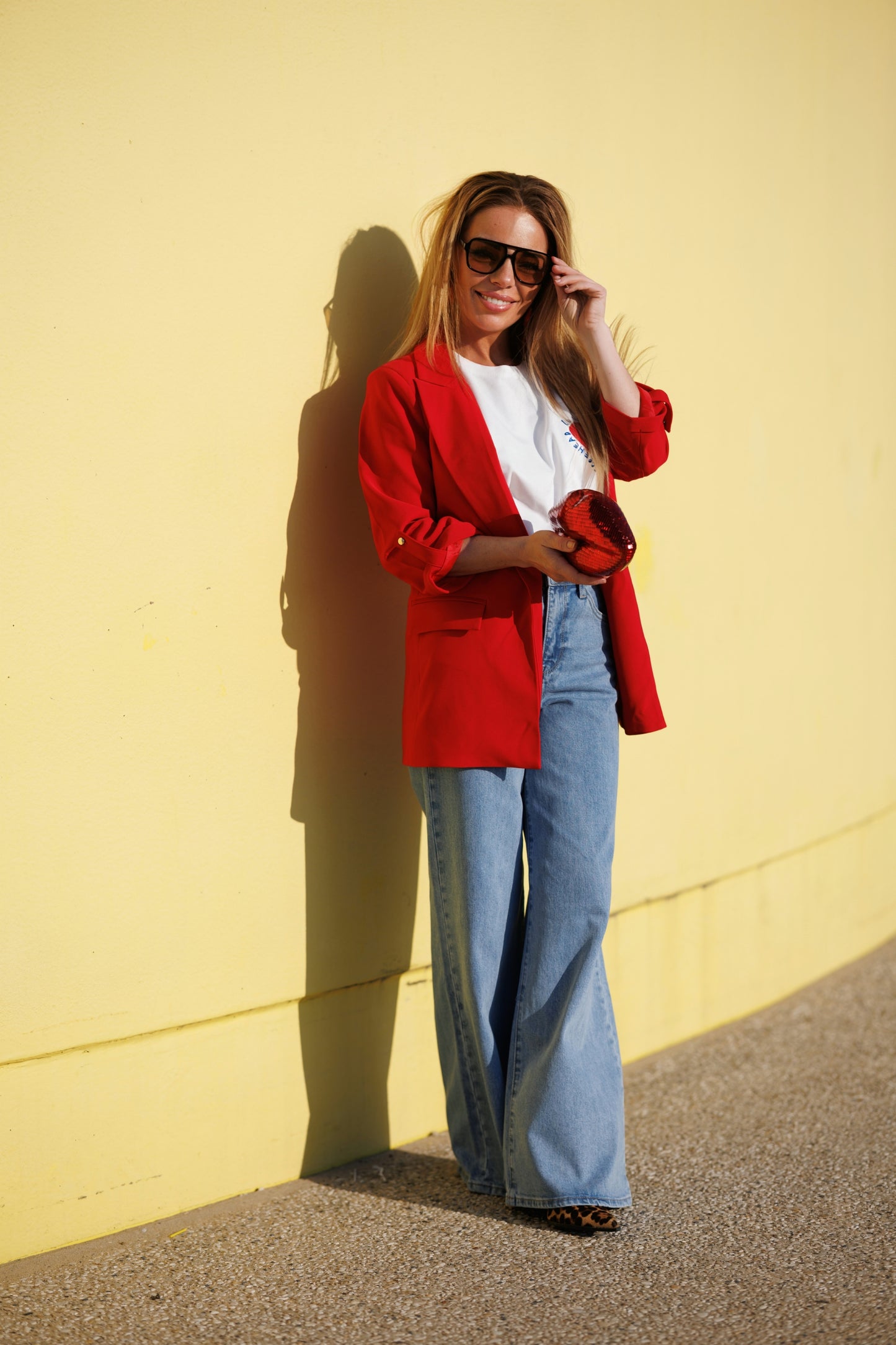 Blazer rood