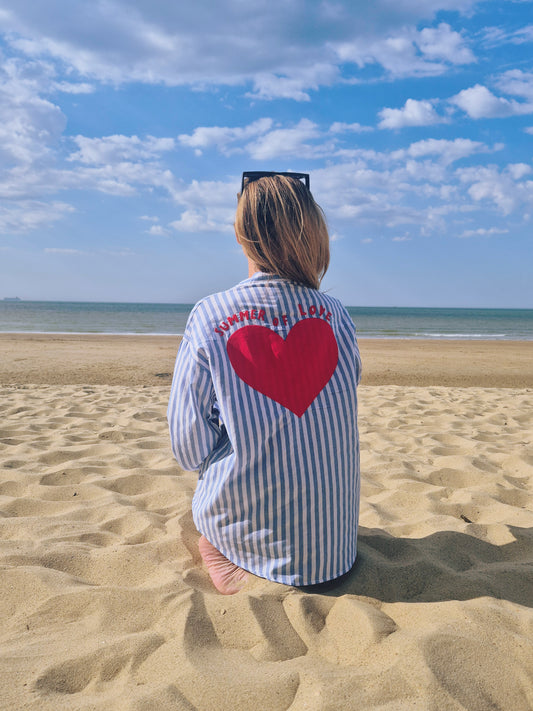 Hemd striped summer of love