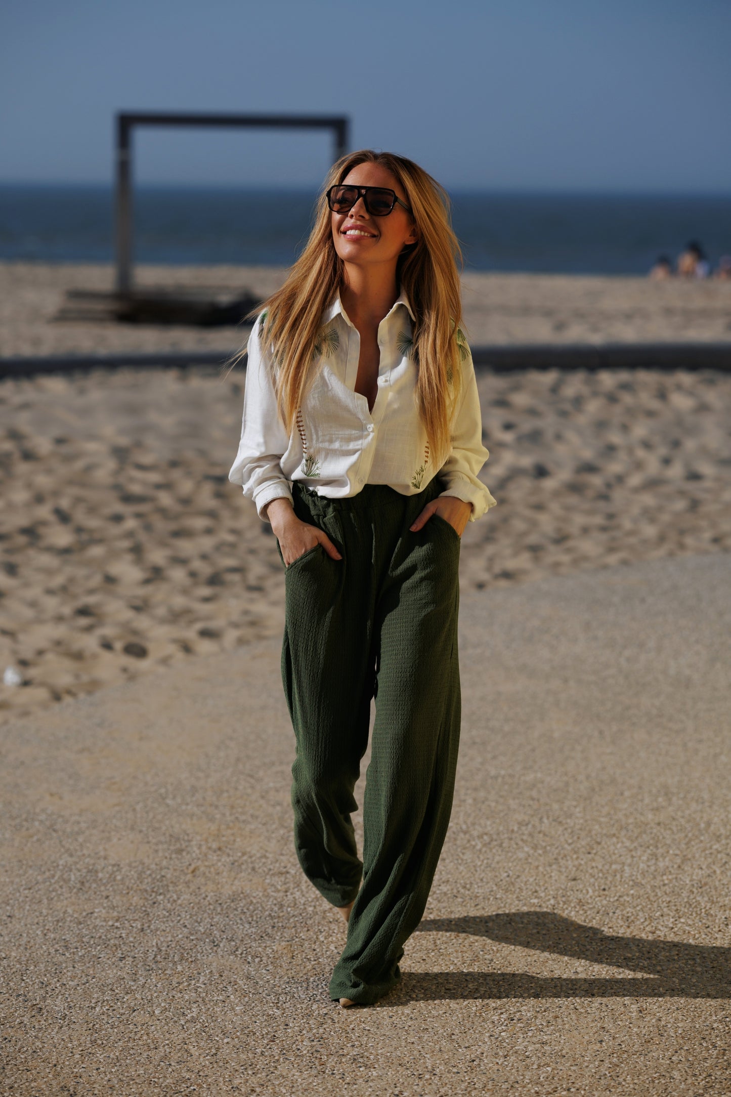 Broek kaki