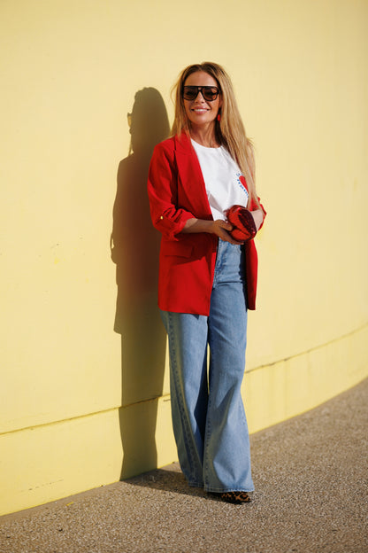 Blazer rood